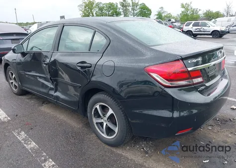 2015 Honda Civic Se z USA, uszkodzony, nr VIN 19XFB2F78FE236030